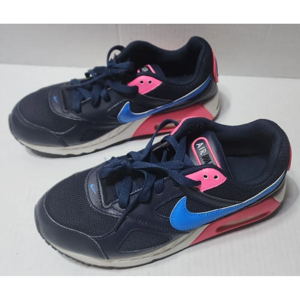 Nike Air Max IVO (GS) Obsidian/Pink Girl's Sneakers Size 6Y